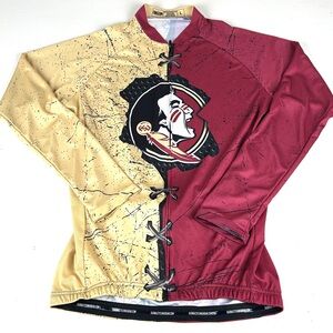 Florida State University Global Cycling Jersey FSU Full Zip Men's Size Large